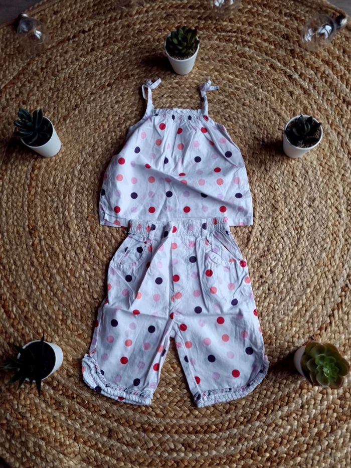 Ensemble fille 9 mois