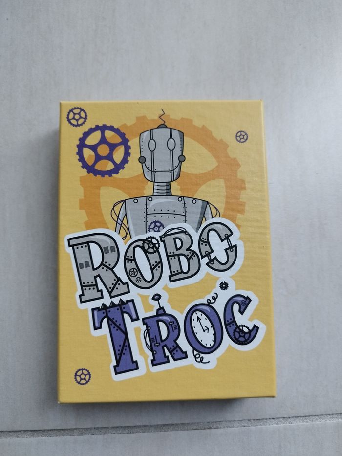 Jeu de cartes Robot Troc à partir de 7 ans