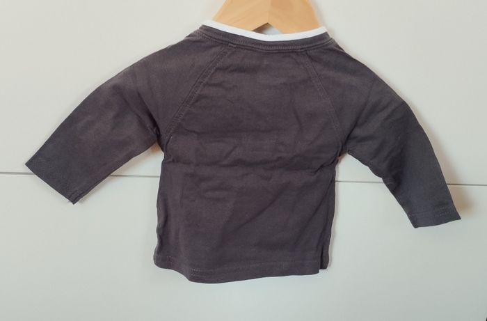 T-shirt ML garçon 3 mois tape à l'oeil - photo numéro 2