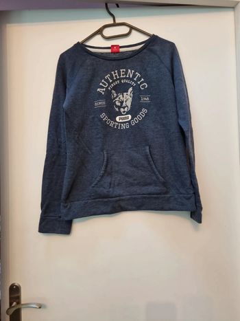 Sweat bleu Puma