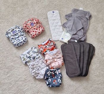 Lot couches lavables