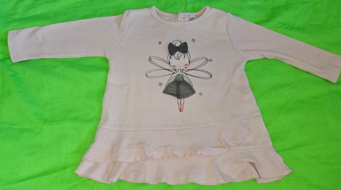 Tunique manches longue 12 mois