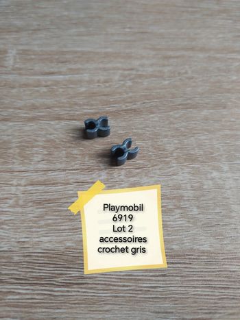 Playmobil 6919 lot 2 crochet gris