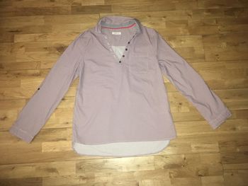 Belle blouse cache cache 38 bleu rouge blanc