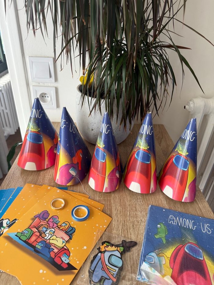 Déco anniversaire Amongus - photo numéro 5