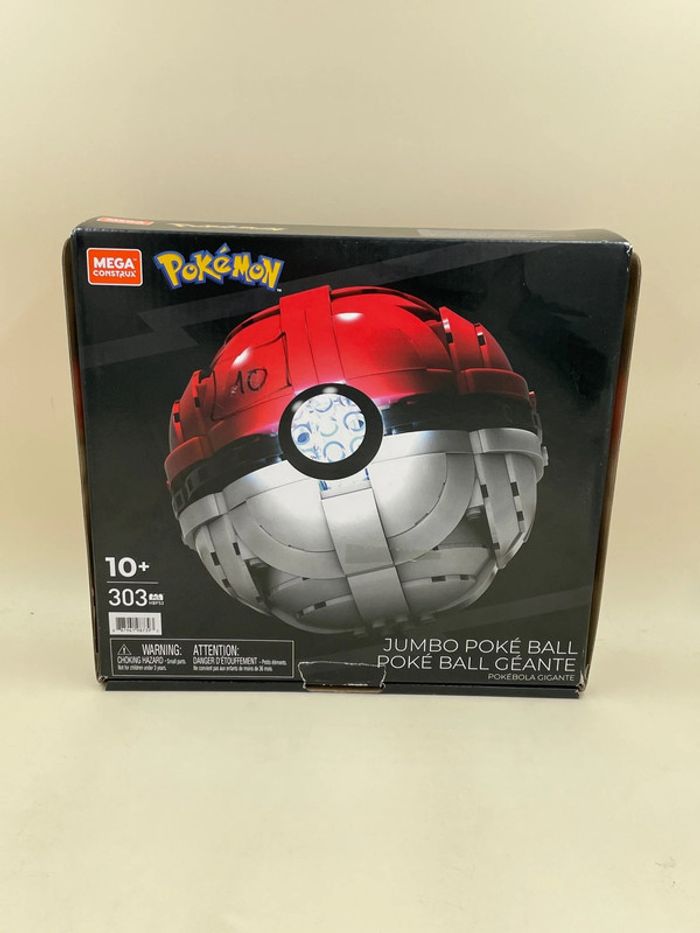Mega Construx Pokemon Poke Ball Géante 303 pièces Mattel