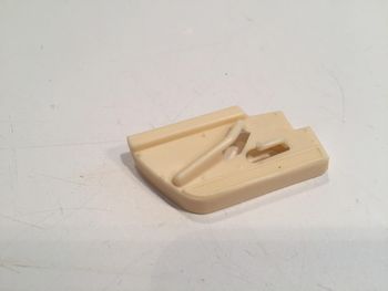 Intérieur porte gauche pièce détachée miniature Ferrari 275 GTB 4 1966 1/24 Burago #A25