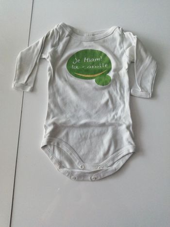 Body bébé 12 mois