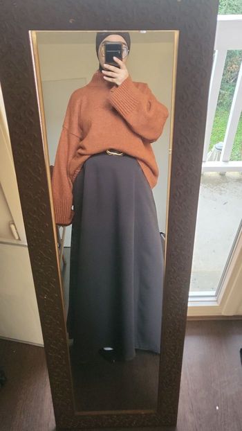 Lot pull hiver + longue jupe