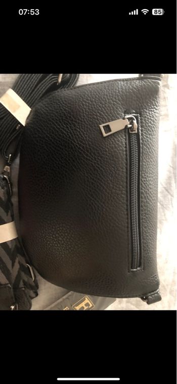 Sac banane noir