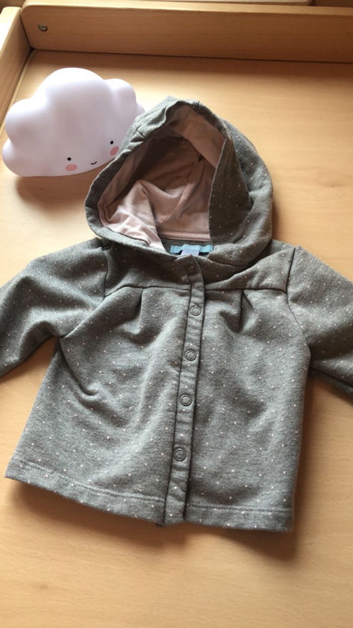 Veste fille 6mois okaïdi