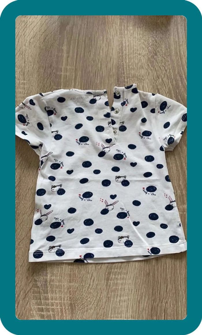 T-shirt manches courtes orchestra 12 mois - photo numéro 2