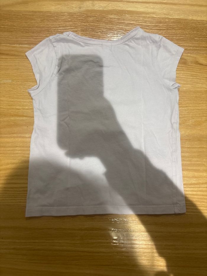 TEE shirt la reine des neiges - photo numéro 5