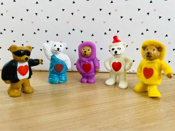 Lot figurines oursons vintage