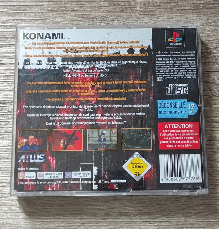 Jeu hellnight ps1 - photo numéro 5
