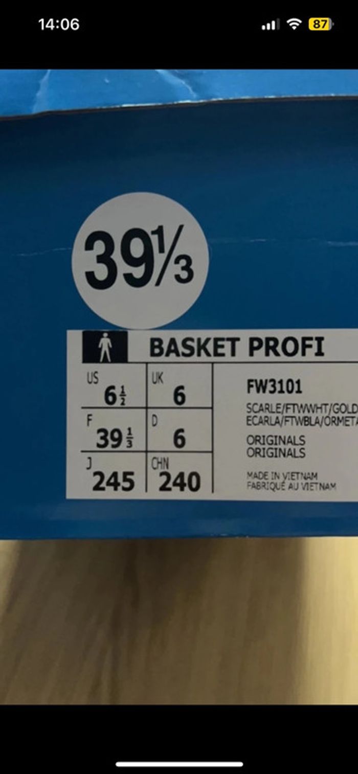 Baskets profi adidas - photo numéro 11