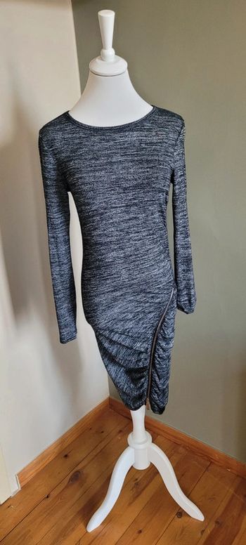 Jolie robe tube Gorgia gris chiné Taille M