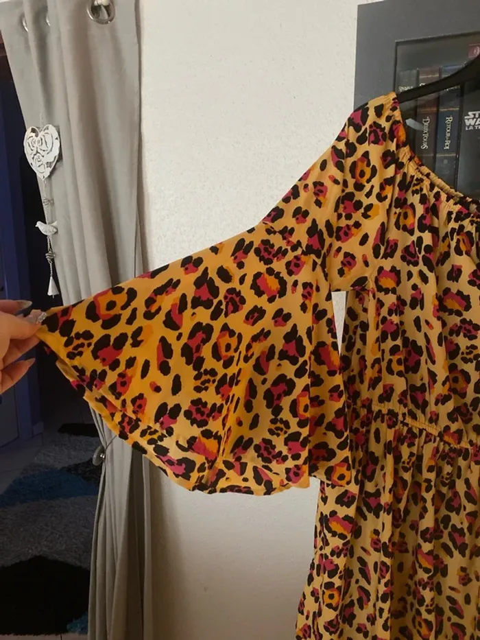 superbe robe léopard Boohoo taille 48 neuve - photo numéro 5
