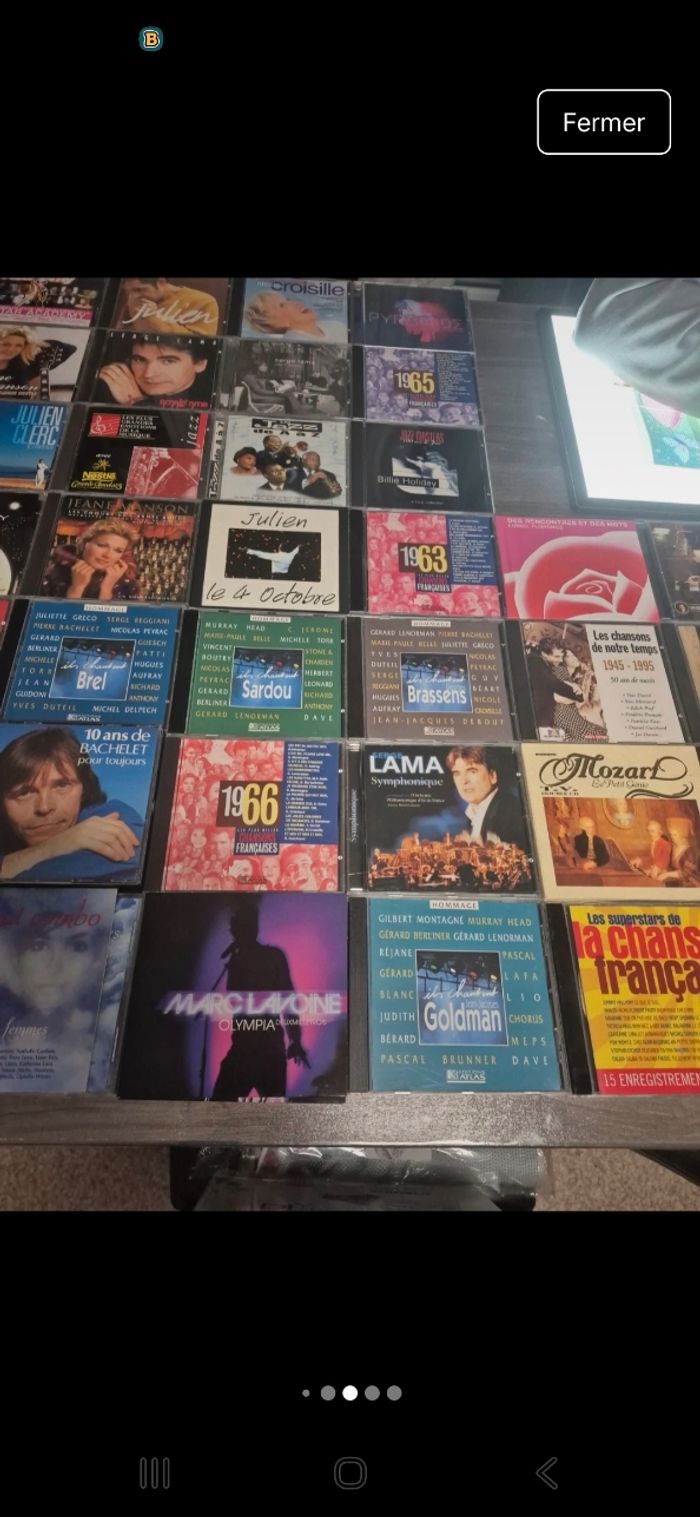 Très gros lot de cd musique 100 ou plus 🎶 - photo numéro 8