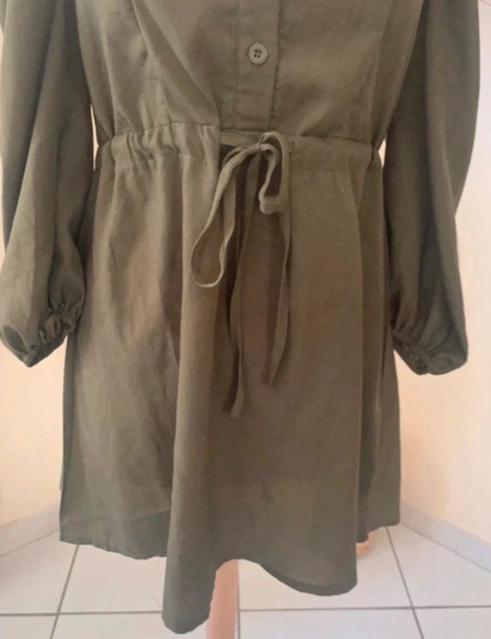 Robe à manches longues, kaki, Prettylittlething - photo numéro 6