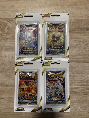 Art set stars étincelantes