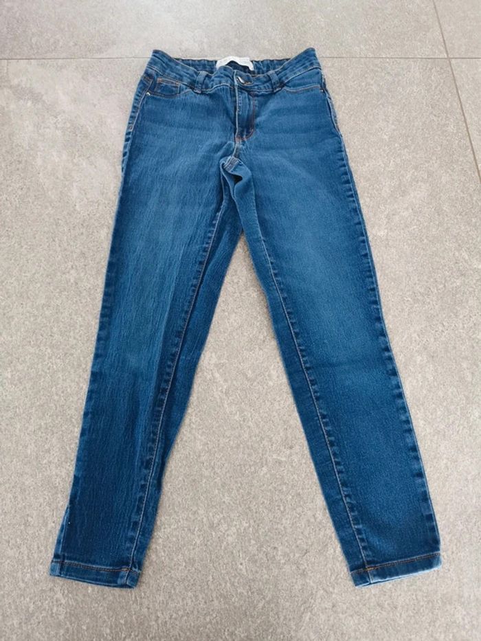 Pantalon jean skinny taille haute femme S 36