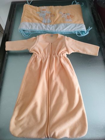 Lot gigoteuse 80 cm et tour de lit