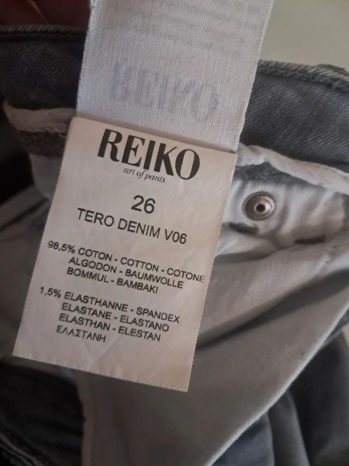 Reiko jean slim gris T.35 en tbe - photo numéro 10