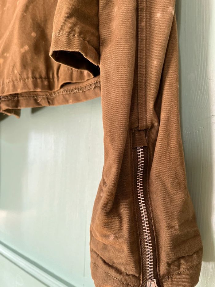 Veste style parka kaki - photo numéro 6