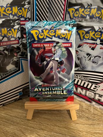Booster Pokémon Aventures Ensemble rescellé 