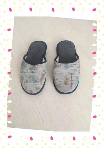 Chaussons bleus taille 32