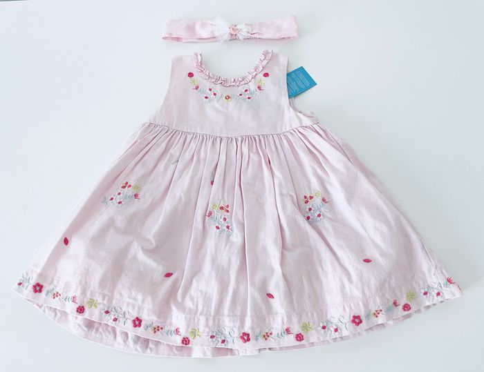 Robe et bandeau Sergent Major, taille 12 mois