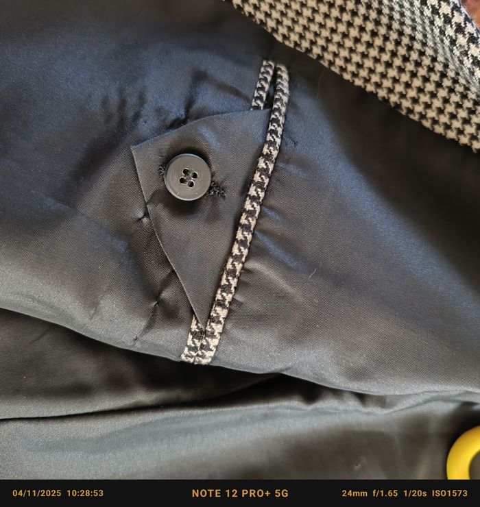 Veste homme pied de poule - photo numéro 4