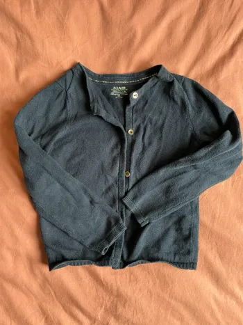 Gilet fin bleu marine 5 ans Kiabi