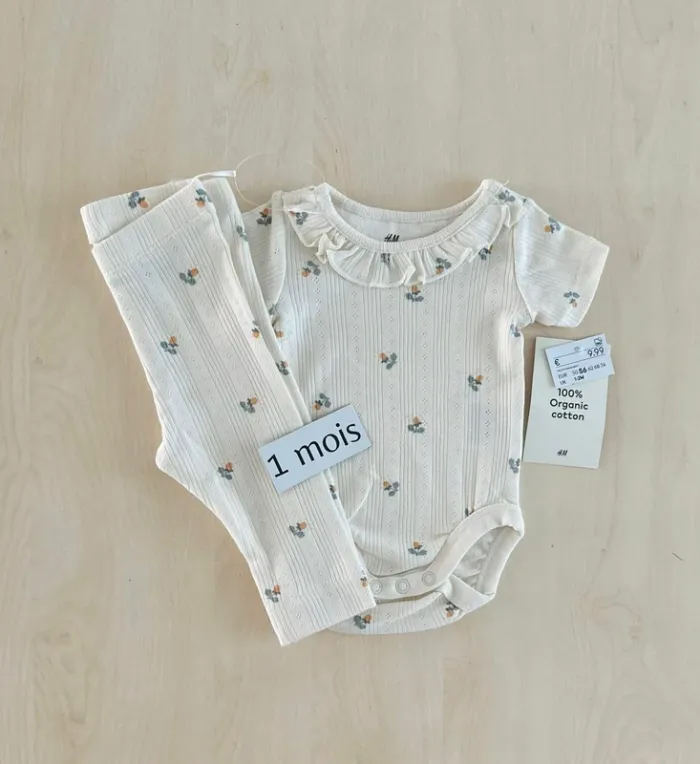 Ensemble fille h&m 56 cm