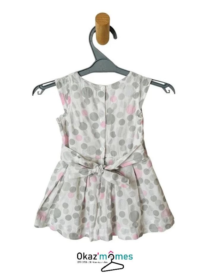 Jolie robe d’été à pois - Grain de blé 6 mois (68cm) - photo numéro 4