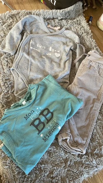 Ensemble 3 pièces Gemo en 6 mois