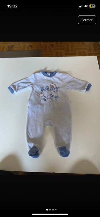 Pyjama bébé garçon 3 mois