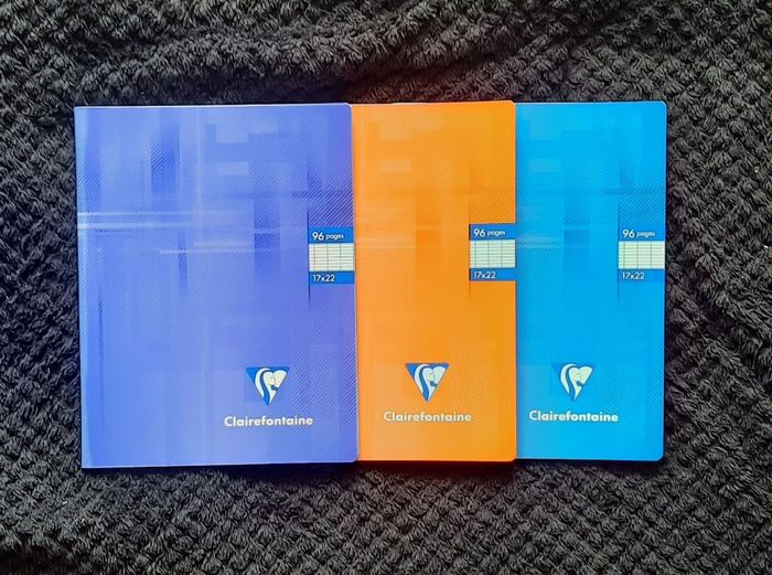 Cahier clairefontaine 17x22cm