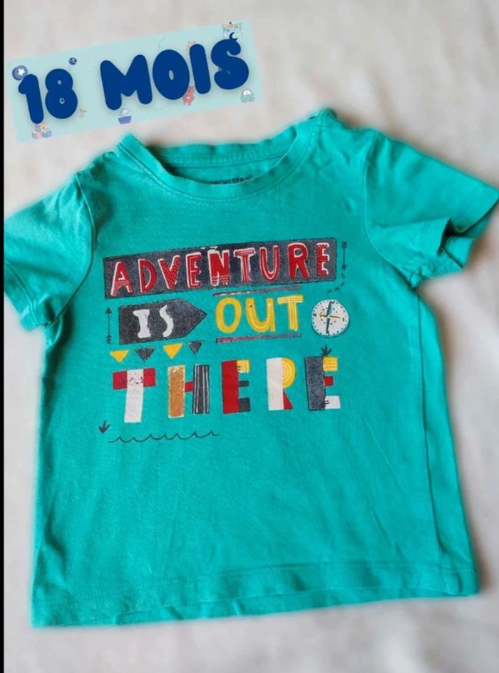 Tee shirt manches courtes 18 mois