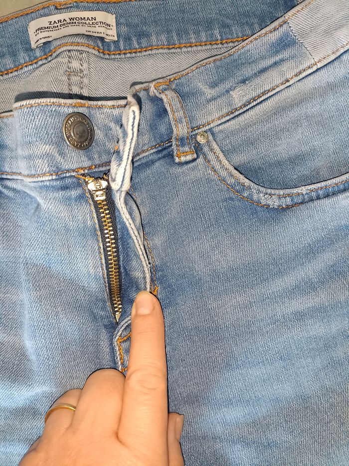 Jean, Zara woman, taille 34 - photo numéro 6