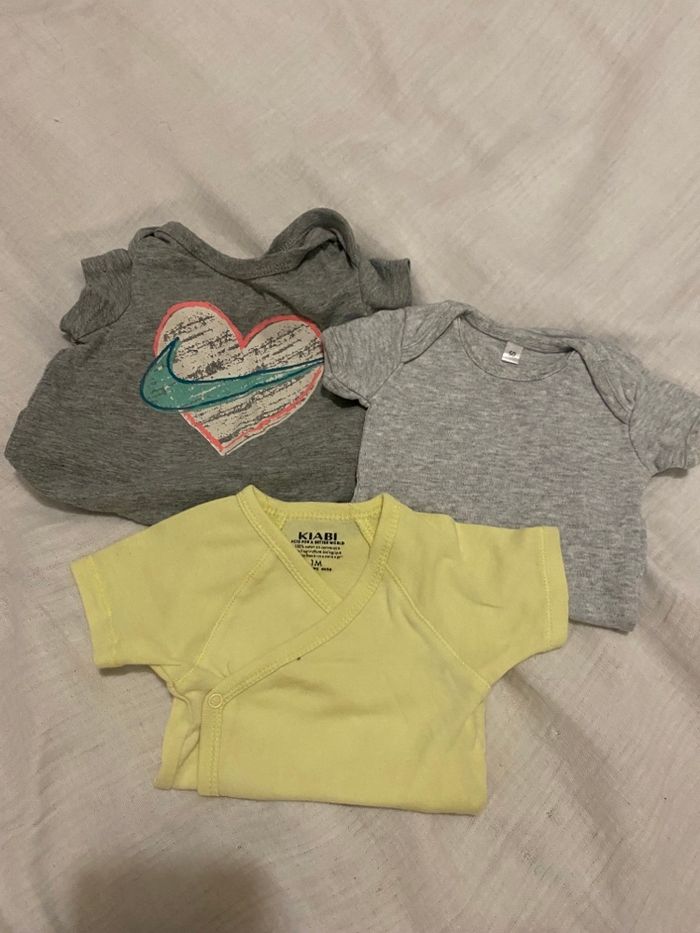 Lots 0-1 mois filles Bodie manche longue et manche courte - photo numéro 9