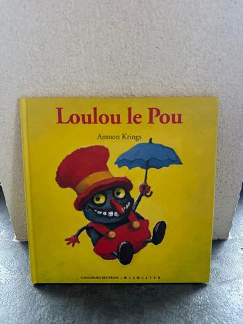 Livre les petites bête Loulou le pou