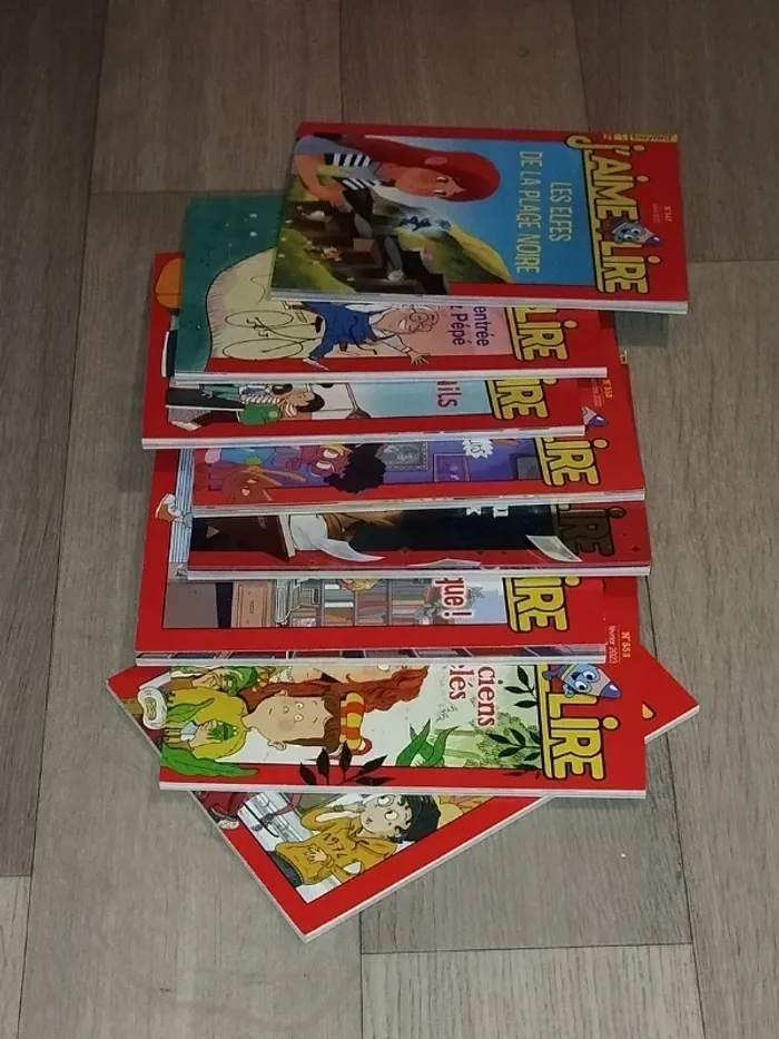 Lot de 8 magazines J’aime lire année 2022-23 L054 - photo numéro 3