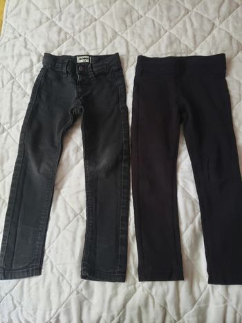 Lot jeans skinny ! Leggings fille 4 ans