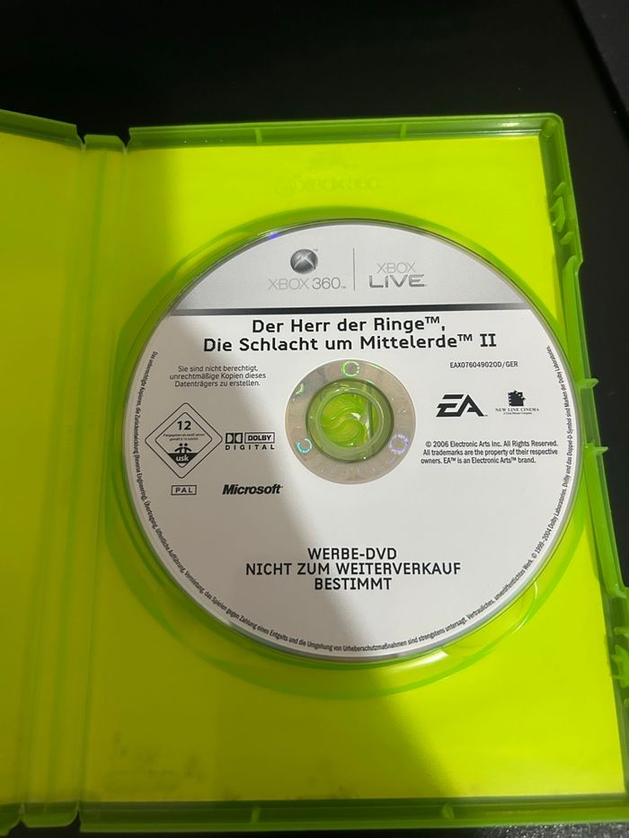 12 NUR FUR WERBEZNECKENICHT ZUM WEITERVERKAUFBESTIMMT Le Seigneur des Anneaux : La Bataille pour la Terre du Milieu IIXbox 360 - photo numéro 2