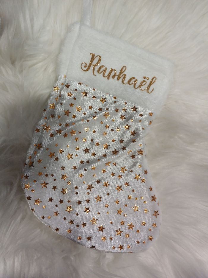 Chaussette de Noël personnalisée Raphaël