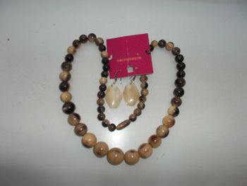 Collier en corne