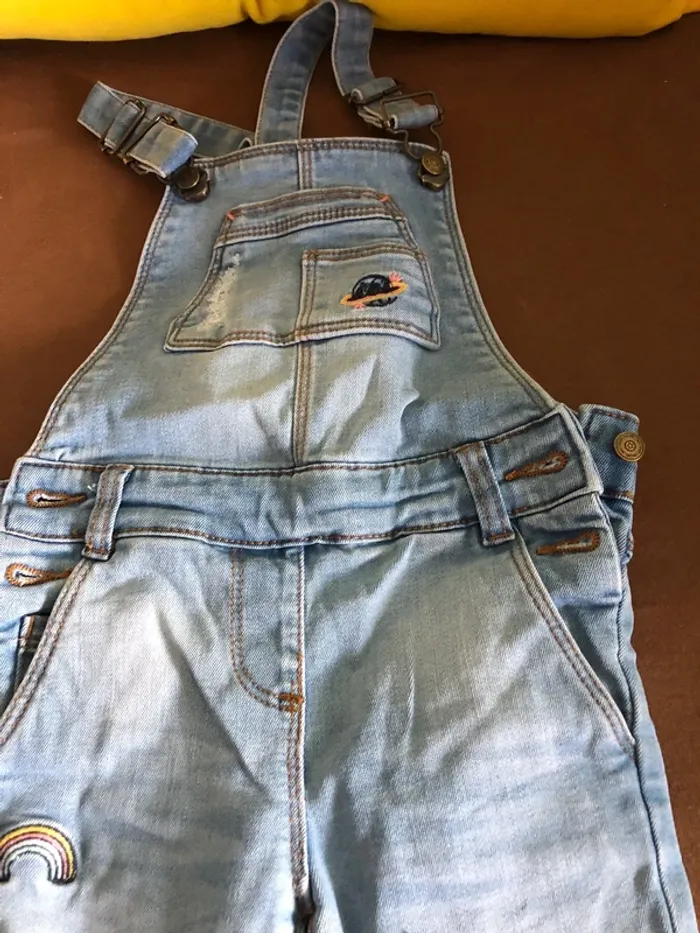 Salopette en jeans - photo numéro 2