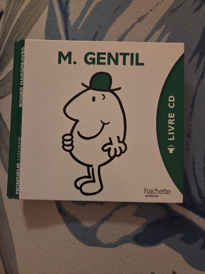 Livre cd Mr Gentil